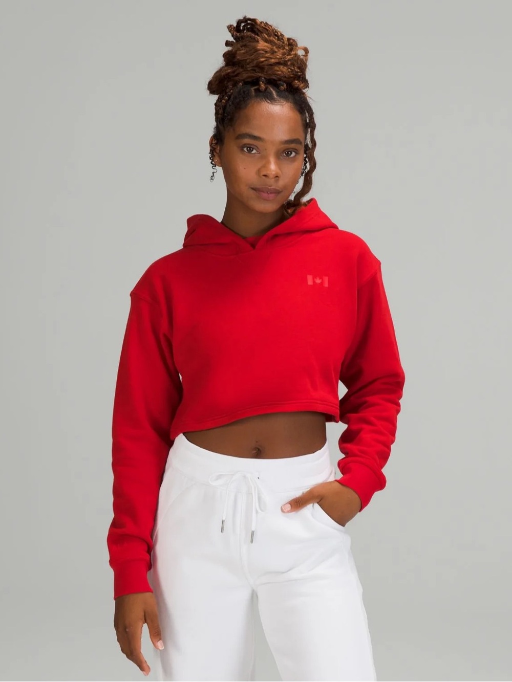 lululemon Team Canada All Yours Cropped Hoodie